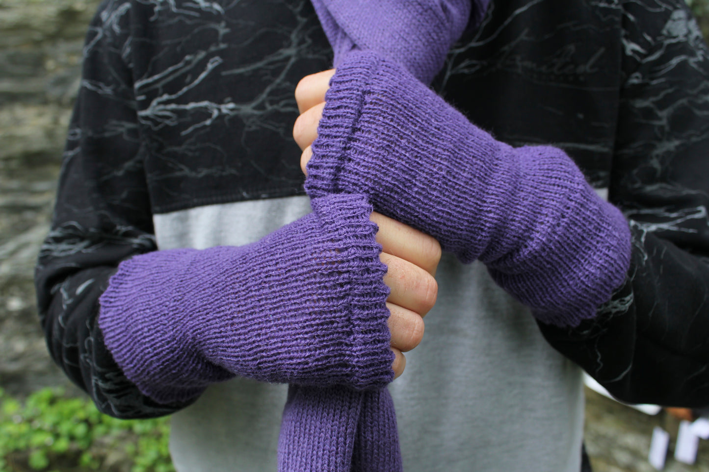 Men's Fingerless Gloves 50/50 Volga