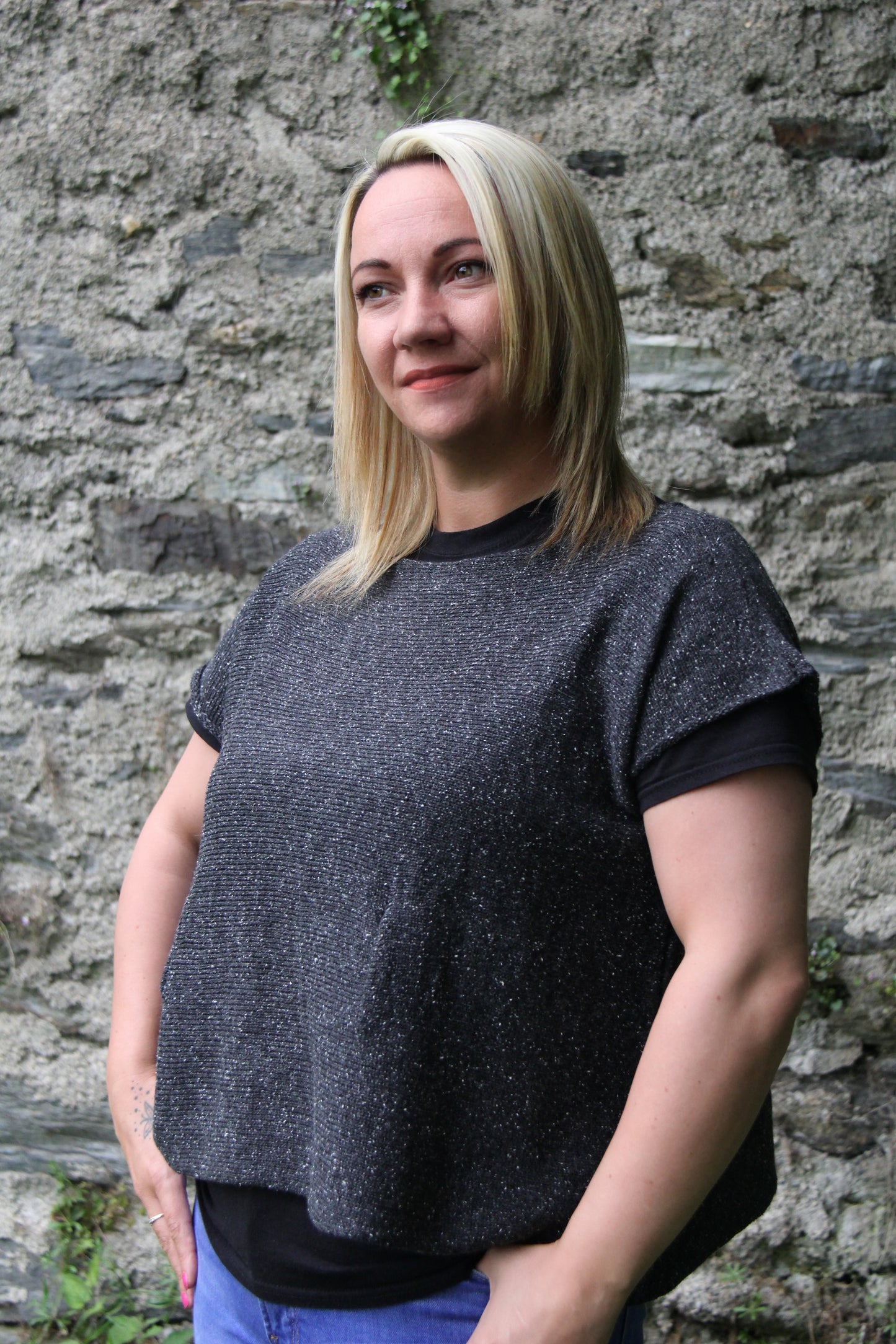 Pocket Tunic (Tibet Tweed Yarn)