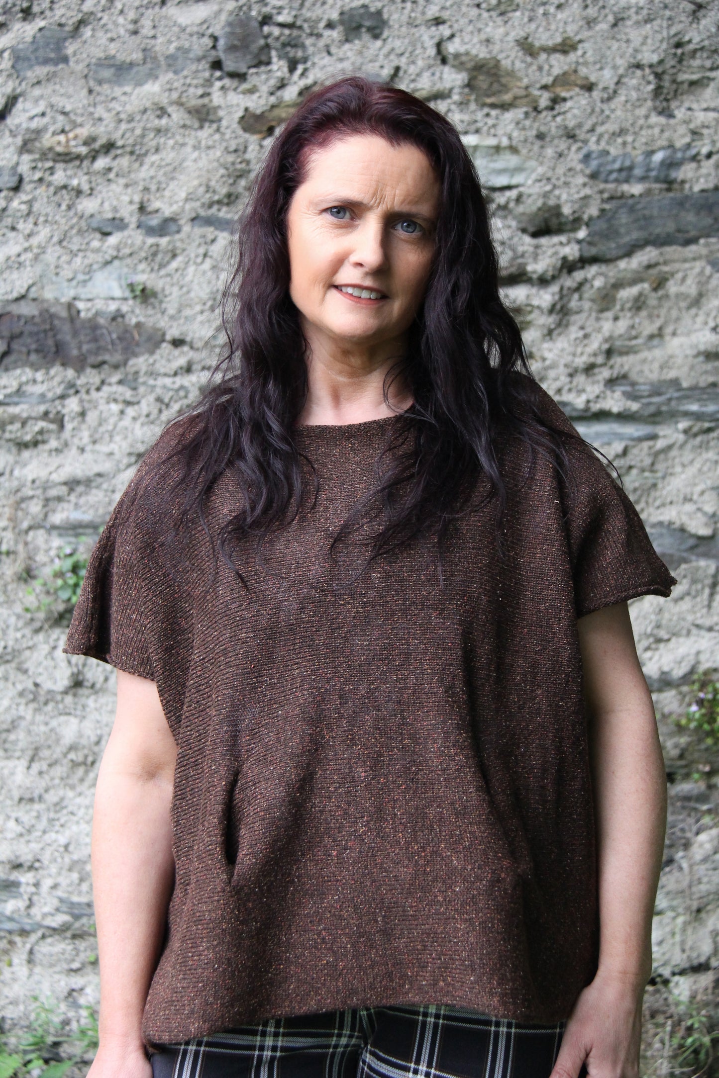 Pocket Tunic (Tibet Tweed Yarn)