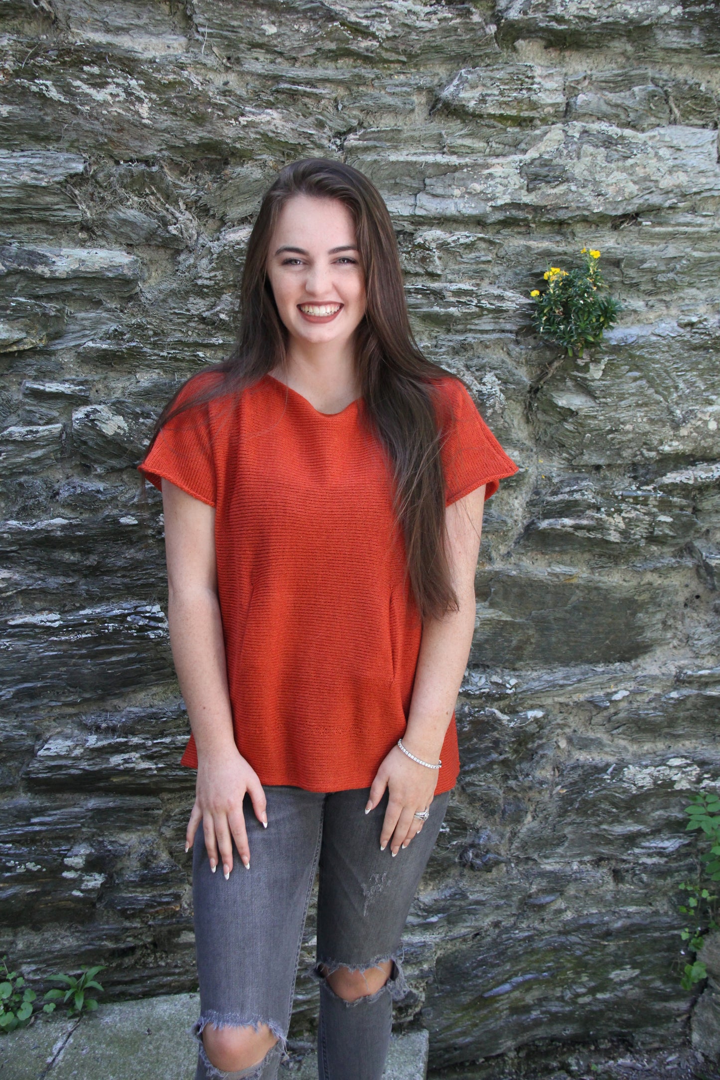 Pocket Tunic (Volga 50/50 Yarn)