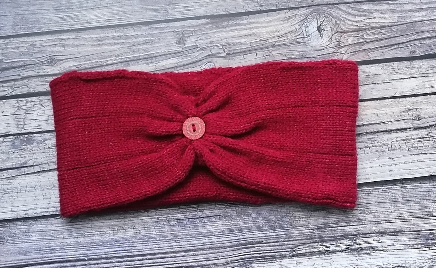 Wide Headband (Volga 50/50 Yarn)