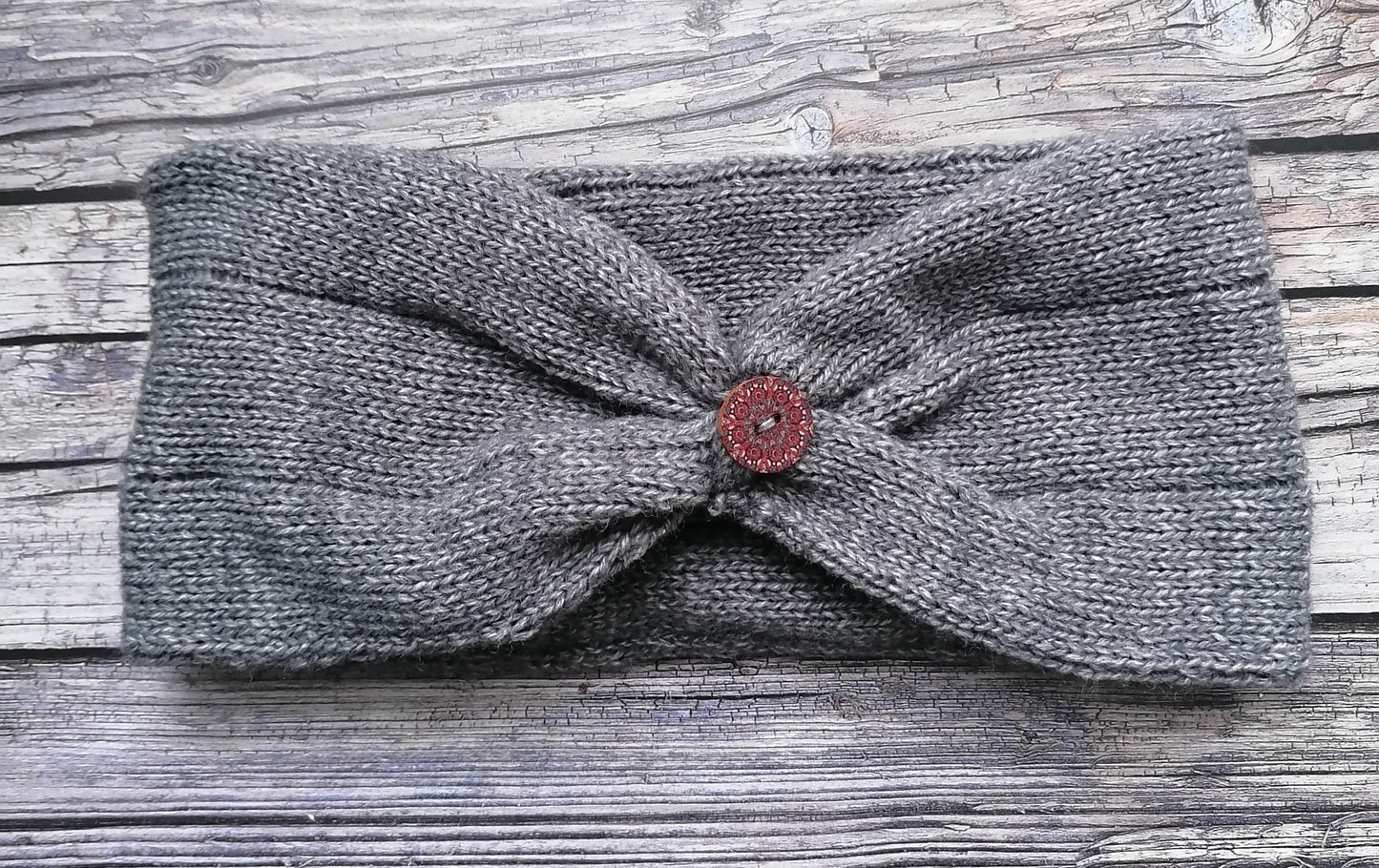 Wide Headband (Volga 50/50 Yarn)