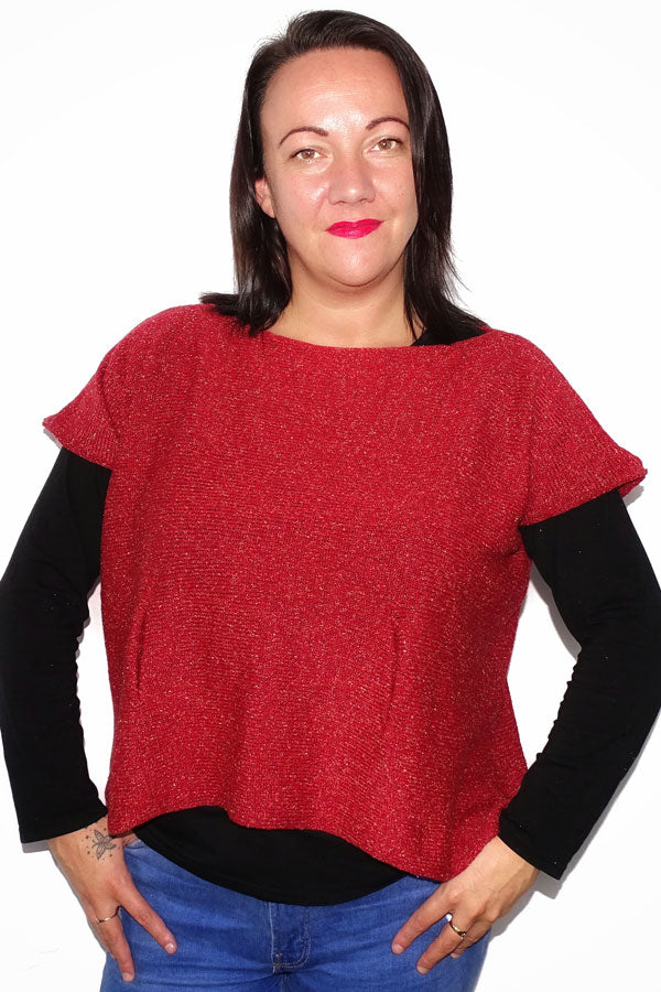 Pocket Tunic (Tibet Tweed Yarn)