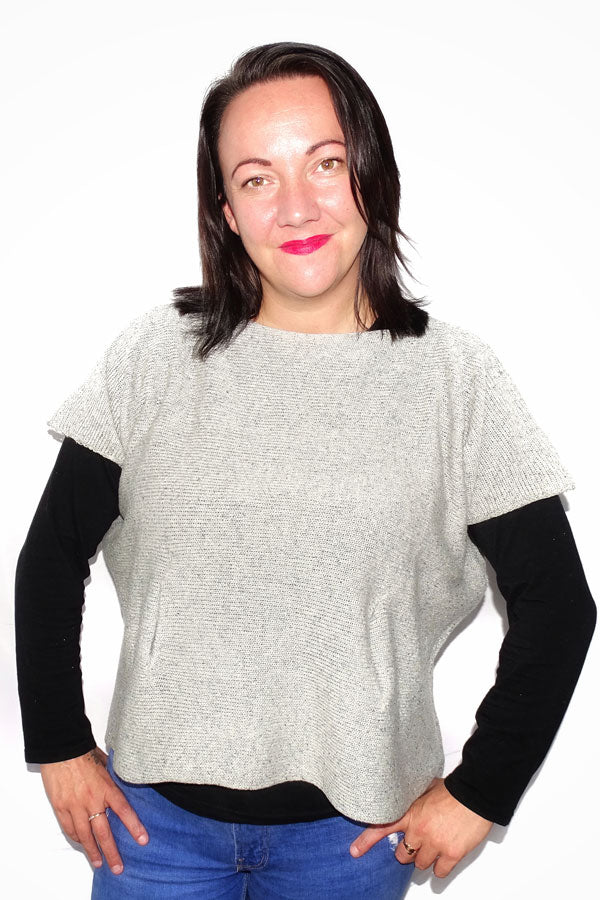 Pocket Tunic (Tibet Tweed Yarn)