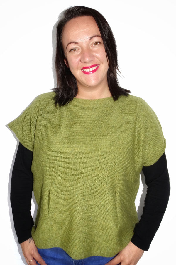 Pocket Tunic (Tibet Tweed Yarn)