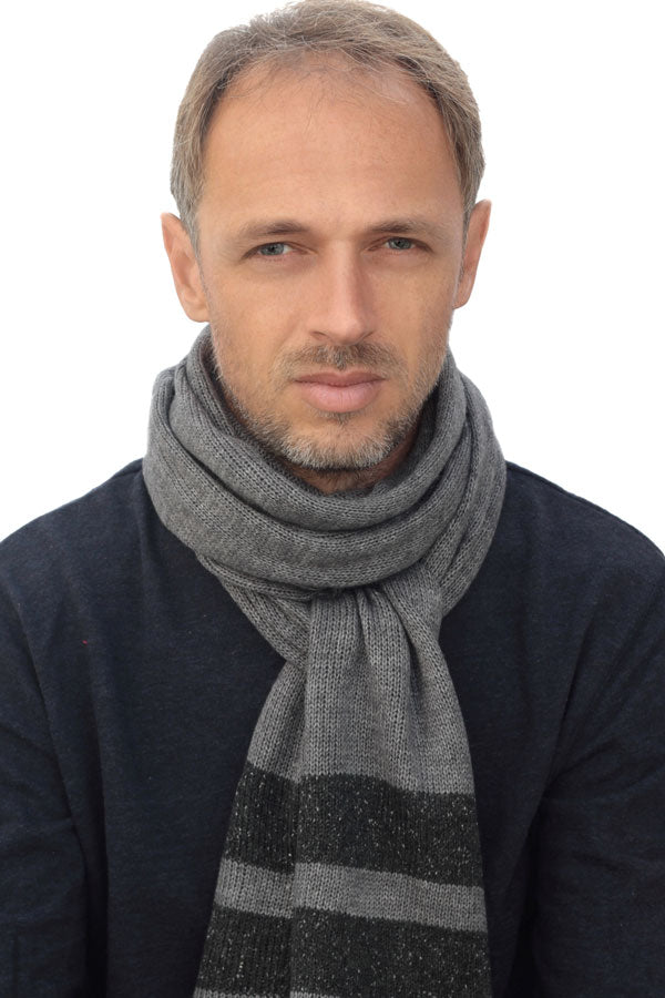 Straight Knit Scarf (Volga 50/50 Yarn)