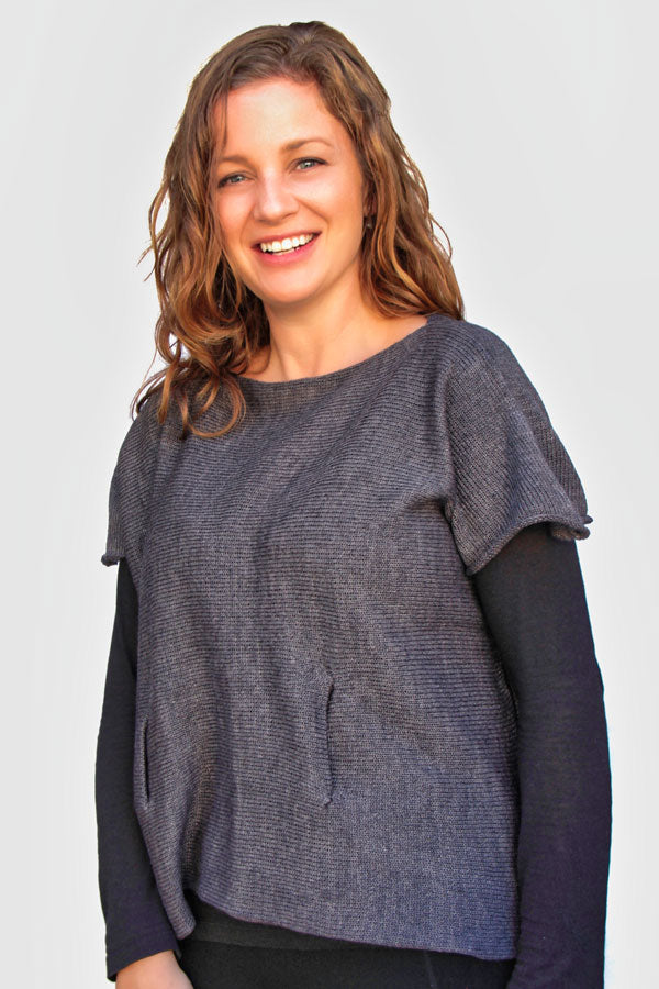 Pocket Tunic (Volga 50/50 Yarn)