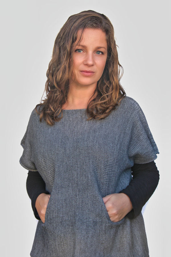 Pocket Tunic (Volga 50/50 Yarn)