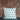 Tribe Cushion Cover - Patterned Linen with Kilcarra Tweed Donegal Yarn Knitted Back