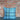 Blue Tartan Cushion Cover - Tartan Front with Kilcarra Tweed Donegal Yarn Knitted Back
