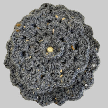 Crochet Flowers w/Pearl