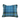 Blue Tartan Cushion Cover - Tartan Front with Kilcarra Donegal Wool Knit Back