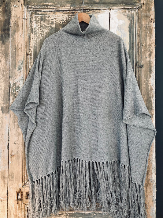 Tassel-Trim Polo Jumper