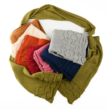 Ruffle Scarf - Volga 50/50 - Seasons of Wicklow Collection