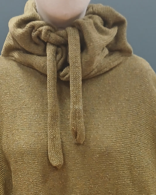 Drawstring Poncho - Seasons of Wicklow Collection