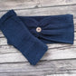 Wide Headband and Fingerless Glove Set in Volga 50/50