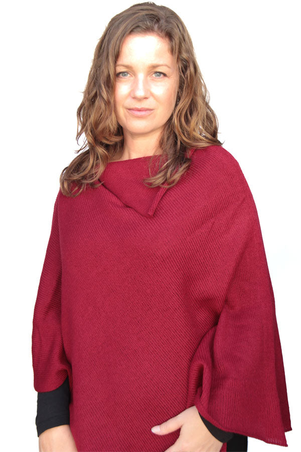 Celtic Poncho Wool Mix