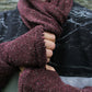 Mens Fingerless Gloves Tibet Tweed