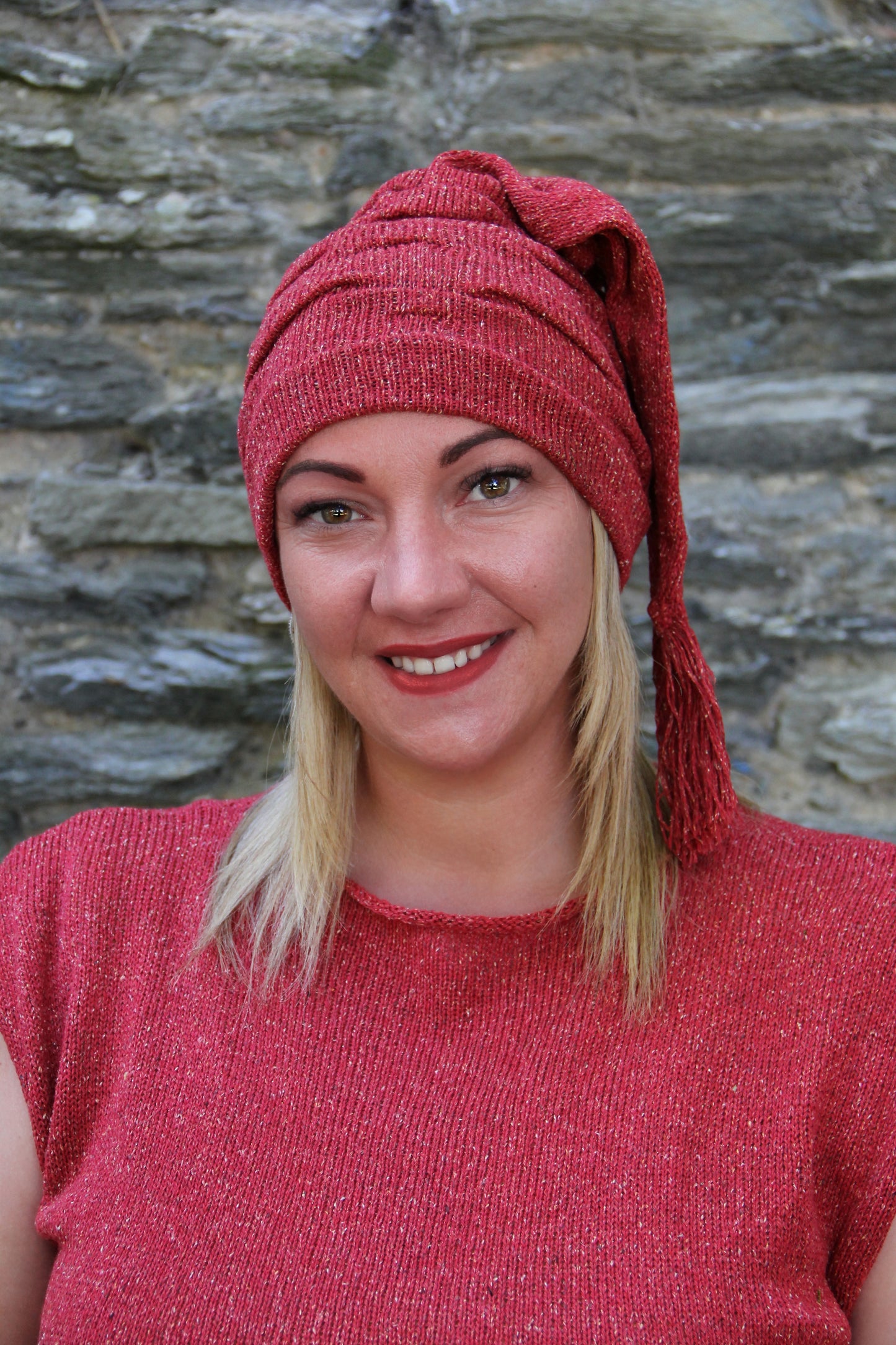 Pixie Hat (Tibet Tweed Yarn)