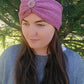 Wide Headband (Tibet Tweed Yarn)