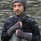 Men's Trio Hat, Scarf and Glove Set (Volga 50/50 Yarn)
