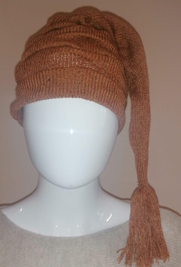 Pixie Hat Tibet Tweed Mustard