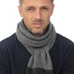 Straight Knit Scarf (Volga 50/50 Yarn)